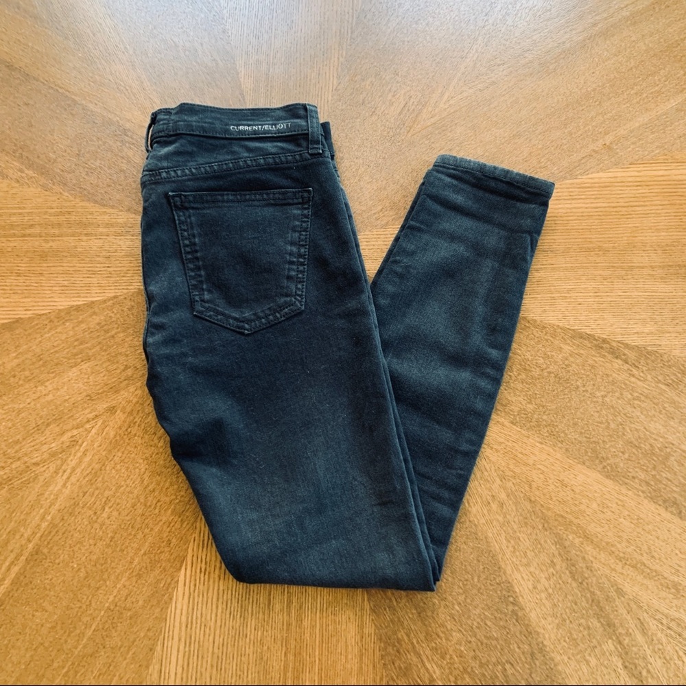 Current/Elliott Jeans The Stiletto in OD Black 26